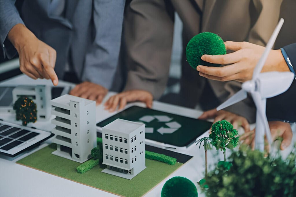 use of sustainable building material