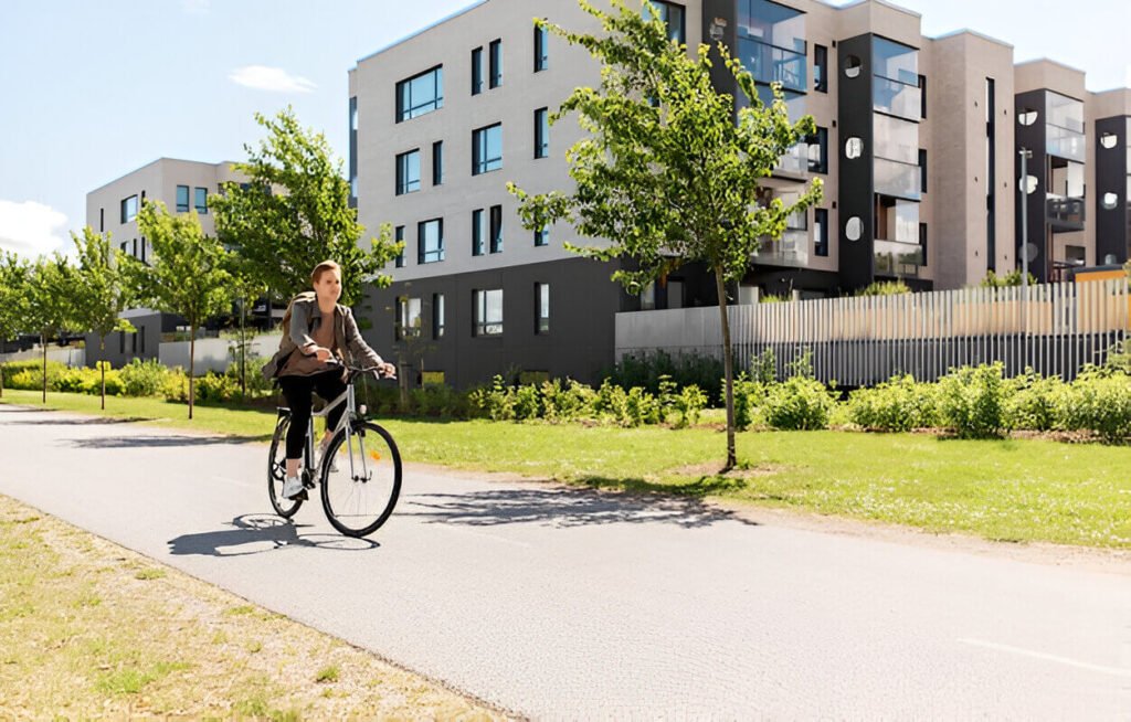 Sustainable urban transport with bicycles and electric vehicles